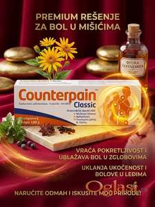 Grčka krema, COUNTERPAIN KREMA