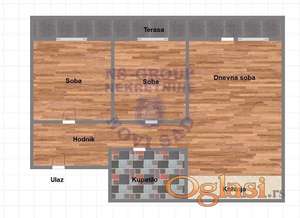 Dvoiposoban stan na Klisi, 58m2