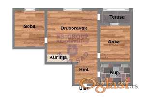 Dvoiposoban stan u izgradnji na Podbari