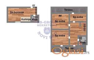 Troiposoban stan na potezu Lipovog Gaja u izgradnji