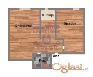 Dvosoban stan u izgradnji sa PDV-om Adice