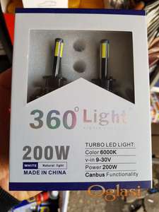 Sijalice za automobile i kamione 200W bele canbus