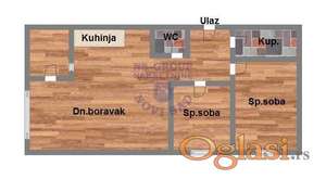 Trosoban stan sa PDV-om-SR. Kamenica!