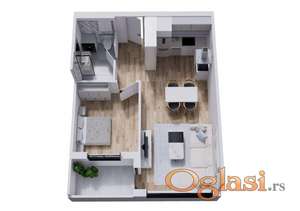 Bulevar patrijarha Pavla,dvosoban,izgradnja