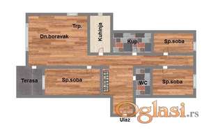 Odličan četvorosoban stan u izgradnji!