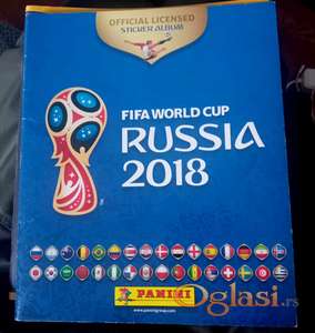 2 Albuma Panini Rusija 2018 I Katar 2022