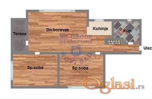 Trosoban stan u izgradnji u blizini Lipovog gaja