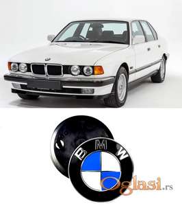BMW ALU znak haube E32 originalni reljefni