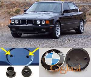 BMW ALU znak haube E32 originalni reljefni