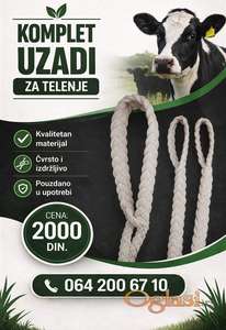 Komplet užadi za telenje