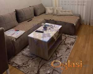 Izdaje se lepo namešten dvosoban stan površine 40m² u novogradnji