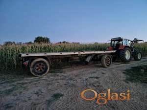 Prikolica za okrugle bale 20t