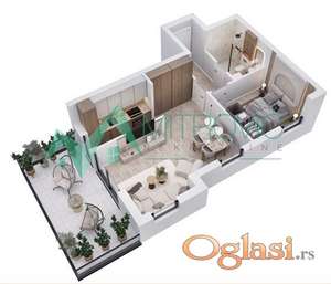 1004828 VRDNIK – STAN 72 m², SMART HOME SISTEM, NOVI STAN