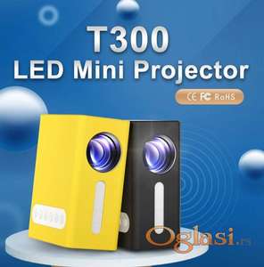 T300 mini LED projektor  Mali i prenosiv