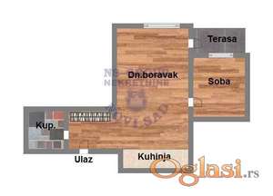 - 40m2 - Dvosoban - Odličan kvalitet gradnje -