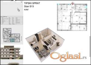 ***ODLICNA LOKACIJA***SREMSKA KAMENICA***U IZGRADNJI***