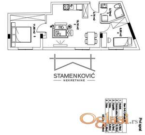 NOV DVOIPOSOBAN STAN NA SALAJCI ID#7109