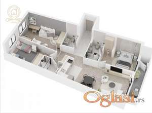 Prodaja stanova na Telepu – Mirna lokacija idealna za porodični život (51–105 m²)