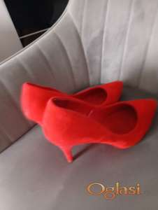 Cipele od umetnog velura- nove