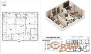 NOVI SAD - TELEP JUŽNI - 54.00 m2