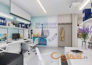 Izdaje se stan na Grbavici koji je prilagođen za poslovni prostor ukupne površine 84m2.