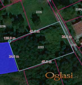 Vrdnik plac 11,5 ari (400m od banje "Termal")