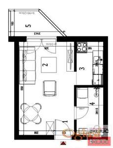 KLISA, 30m2, Jednosoban sa pdv