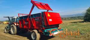 Prikolica za stajnjak djubretarka