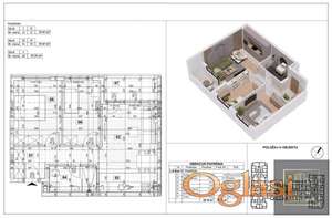 Trosoban stan! Telep! Sa pdv-om!