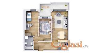 Odlican trosoban stan u Centru!