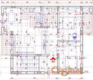 Adice-Trosoban stan 66 m2 u Izgradnji-065/385 8880