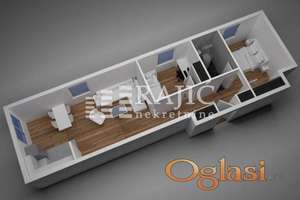 Lekino Brdo,Tetovska,54m2,3.0-dva parking mesta #3450