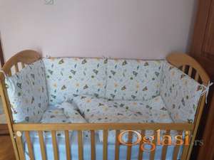 Ogradice za  krevetac – posteljina za bebe, novo
