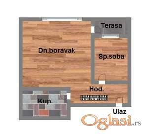 Dvosoban stan na odličnoj lokaciji u Adicama!