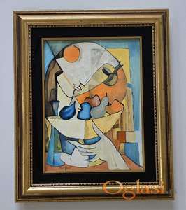 Ulje na platnu - Zamisljena, prelepa slika!