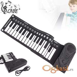 Fleksibilni Klavir sintisajzer za decu Soft Keyboard Piano