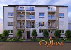 Dvosoban stan, novogradnja, Bubanj - Ledena Stena, prizemlje, 53,17 m2