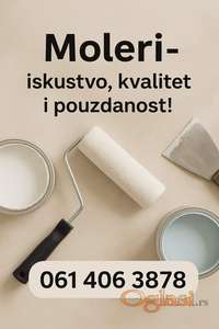 Profesionalni moleri i dekorateri – iskustvo, kvalitet i pouzdanost!