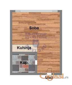 Garsonjera na Telepi,24m2