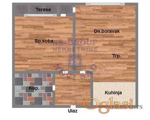 Kompletno renoviran komforan dvosoban stan
