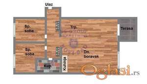 Dvoiposoban 57m2 Adice