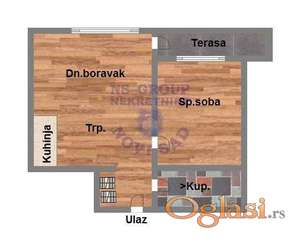 Prodaje se dvosoban stan u izgradnji TELEP