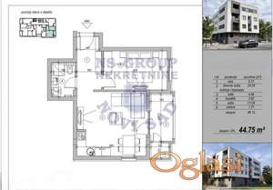 Dvosoban stan, 45m2, Telep