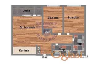 Trosoban porodičan stan u izgradnji!