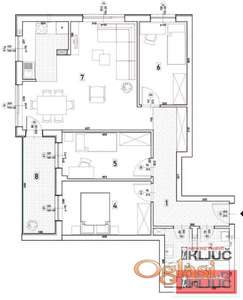 SOMBORSKI BULEVAR, 87m2, Četvorosoban sa pdv, Izgradnja