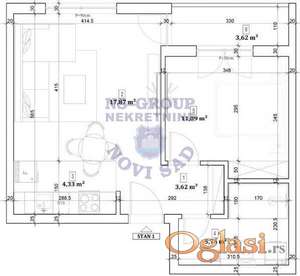 Dvosoban stan u izgradnji!