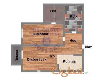 Odličan jednoiposoban stan u izgradnji - Adice!