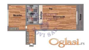 Dvosoban - PDV u ceni - lokacija