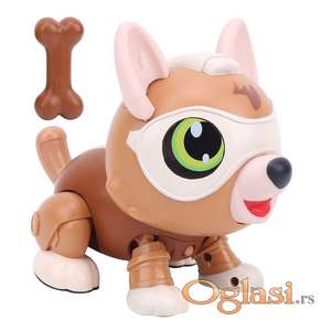 Pas/robot igračka na sklapanje MAGIC PET DOG uzrast 3+