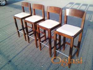 Barske - baštenske stolice SA NASLONOM